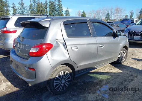 2018 Mitsubishi Mirage Es z USA, uszkodzony, nr VIN ML32A3HJ8JH009765